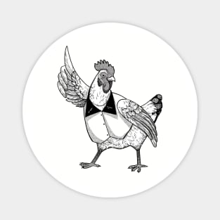 Disco Chicken Magnet